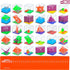 BONNYCO Brain Teaser Puzzles Cubes - Party Favors for Kids, Pack of 30 Pinata Goodie Bags Stuffers