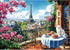 Spring Paris 1000 Piece Puzzles for Adults Clearance, Impossible Challenge Art Jigsaw