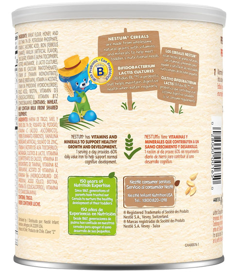 Nestle 10.6 oz (Pack 2) Nestum Cereal, Wheat and Honey