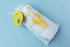 Set Blanket Gift - Baby Banana Infant Training Toothbrush Yellow and Soft, Banana Swaddle Blanket