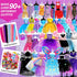 1500+ 6 6 7 8 9 10 11 12+ Sunrad PCS Fashion Designer Kits for Girls with Mannequins, DIY Arts & Crafts Sewing Kit