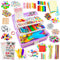 SMILESSKIDDO Arts Craft Supplies for Kids - 1100+ PCS Toddler DIY Craft