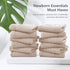 12 Pack 100% 20" X10" SWEET DOLPHIN Muslin Burp Cloths Large Cotton Hand Washcloths for Baby - Baby Essentials Extra