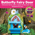 Creativity for Kids Butterfly Fairy Door Kit - Painting Arts and Crafts for Kids, Creative Gifts for Age 6-7+