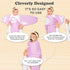 4-Pack 0-3 Cozy Bublo Baby Swaddles for Newborns Infant Swaddles Months Adjustable Swaddle Sleep Sack with Zipper Soft