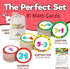 Active Learning Who’s Counting Game - 81 Oversized Number Cards for Addition Subtraction, Multiuse Games for Ages 3-5+
