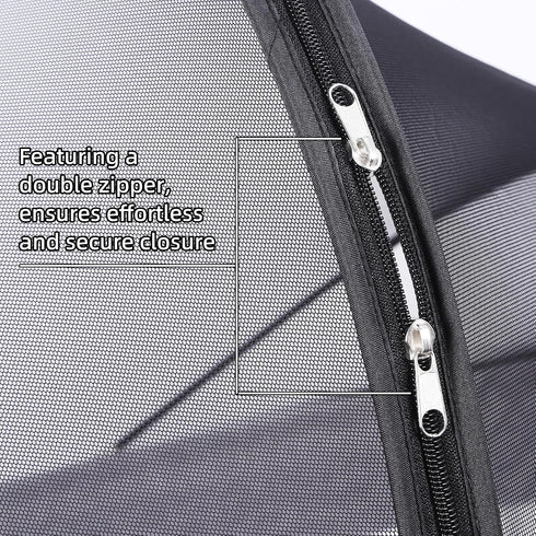 Mosquito Net for Baby Crib to Keep Insects/Bugs/Cats Out, Toddler Bassinet Bedside Sleeper Crib Tent Safety Net