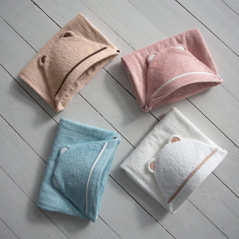 Premium Baby Bath Towel - Rayon Made from Bamboo Hooded Baby Towels - Newborn Baby Towel with Hood - Large Hooded Towel