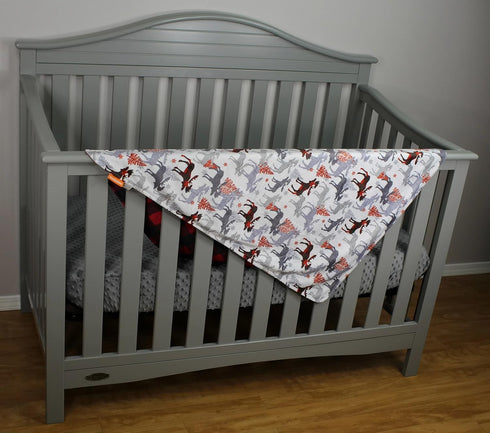 (30" 40") Dear Baby Gear Deluxe Soft Blankets for Newborn Girls and Boys - Custom Blanket - Cute Baby Quilt, Great