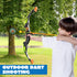 Set Set 6-12 JOYIN Kids Bow and Arrow with LED Flash Lights, Outdoor Archery Toy Gift for Boys and Girls Ages