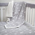 American Baby Company Heavenly Soft Chenille Sherpa Receiving Blanket, 3D Gray, 30" x 35", Warm and Cozy