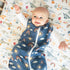 Bebe au Lait Classic Muslin Crib Sheet, 100% Cotton, Fits Standard Crib Mattress - Narwhal