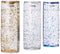 TickiT Sensory Glitter Storm - Set of 3 Calming Glitter Tubes in Blue, Silver, Gold for Stress Relief