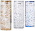 TickiT Sensory Glitter Storm - Set of 3 Calming Glitter Tubes in Blue, Silver, Gold for Stress Relief