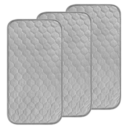 Accmor 3 Pack Waterproof Changing Pad Liners, Reusable Portable Diaper Changing Pad