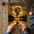pazzocenter 1000 Sunset Solar Eagle Puzzles for Adults Pieces, Nature Forest Scenery Puzzles, Bald Eagle Bird Jigsaw