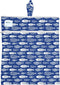Green Sprouts Eco Wet & Dry, Swim Diaper Bag - Blue Fish