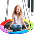 TURFEE 40" Saucer Tree Swing for Kids, 700Lb Capacity, Waterproof Oxford Fabric Platform Swing for Backyard Fun