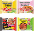 XANADU Cute Food Erasers for Kids, Fun Ramen Noodle Eraser Set of 16pcs