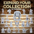 Path Gaming 20-Piece Unpainted Miniatures Set – 28 mm Fantasy Heroes, Monsters & NPCs for Dungeons & Dragons