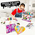 Original Stationery Color Craze Paint Pour Studio, Pour Painting Kit with Art Supplies for Kids Ages 8, Fun Painting