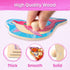 1-3, 6XSET 1-3 2-4 SYNARRY Wooden Puzzles for Toddlers Toddlers Puzzles Ages with Rack, Learning Alphabet Number Shape
