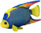 Wild Republic Coral Reef, Queen Angelfish, Stuffed Animal, 6 inches, Gift for Kids, Plush Toy, Fill is Spun Recycled Water Bottles