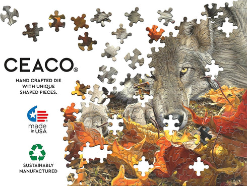 Ceaco Wolf's Contemplation - 500 Piece Jigsaw Puzzle