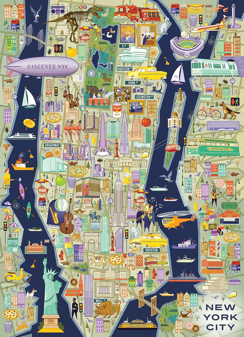 1000 Piece Puzzle (New York City)