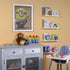 17 Inch Set 4 Wallniture Denver Wall Mounted Floating Shelves for Nursery Decor - Kids Room Bookshelf Display - Picture