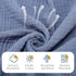 VitalCozy 8 32 32 Inch Pcs Baby Muslin Hooded Bath Towels and Washcloths, x Muslin Cotton Hooded Baby Towels Absorbent