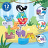 Montessori Puzzle N’ Stack Animals Toys, Kids Stacking Building Animal Blocks Toy for Toddler Preschool Gifts