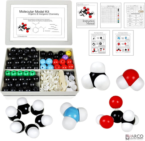 Parco Scientific PCM003, 174PCs Semi-space Molecular Model Kit