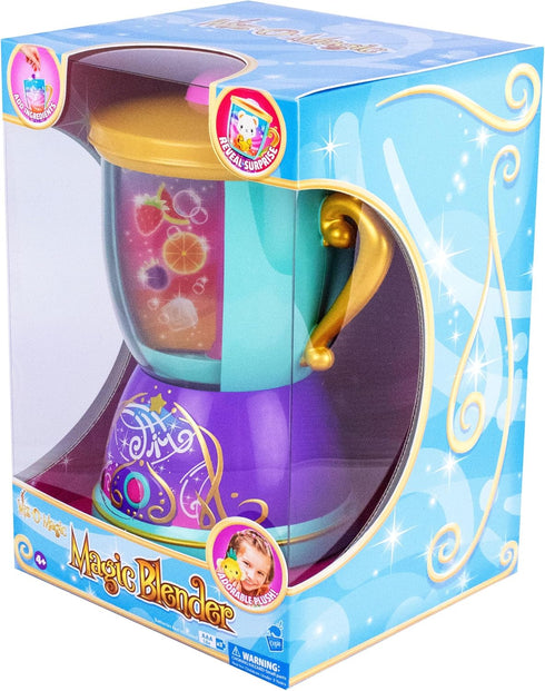 2 4-8 Wiz-O-Magic Surprise Blender Toy with Lights & Sounds Spin & Mix to Reveal Plush Pets Interactive Pretend Play