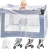Pack n Play Cover with Zippers Adaptable Premium Quality Mosquito Net for