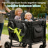 W2 W4, 88lbs (2PCS) Stroller Hooks for Wonderfold Wagon & Double-Layer Multipurpose Side Hook for Balance Bikes & Bags