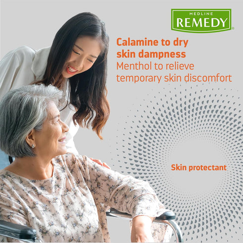 (2 oz Medline Remedy Specialized Zinc Oxide Paste with Menthol Tube), Unscented, Calamine, Incontinence Care, Diaper