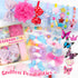 yasest 89pcs Set, 6-8 5 6 7 8-12 Arts and Crafts Kit for Girls - DIY Headband Making Kit for Girls, Fashion Hair