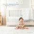 100% 2 Pack, aden + anais Essentials Classic Poplin Crib Sheets, Cotton Fitted Sheet, Standard Crib Mattress Topper