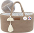 Yunioo Baby Diaper Caddy Organizer, Portable Nursery Storage Basket with Sturdy Handle