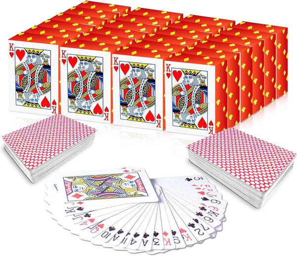 Gamie Mini Playing Cards - Pack of 20 Decks - Miniature 1.5 Inch Poker Cards for Kids and Adults - Great Novelty Gift,