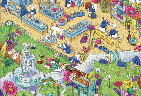 1000 The Forest Feast Piece Jigsaw Puzzle from The Magic Puzzle Company Series Two