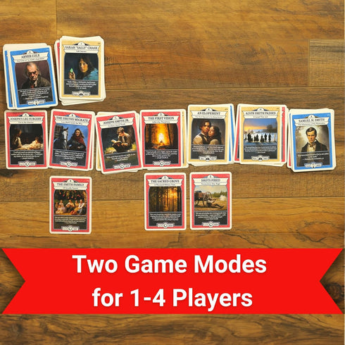 Latter-Day Saints Volume I: Beginnings - 90 Cards with 300 Trivia Questions for 1-4 Players