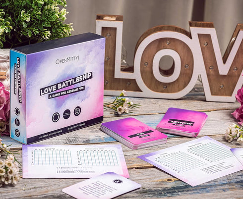 OpenMity Love Battleship Game for Lesbian Couples - Fun Date Night Ideas