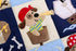 CribMATE 1 Nursery Crib Quilts Cartoon Blue Bear Pirates Baby Girl Baby Boy Nursery Crib Comforter Pieces