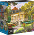 2-Pack of 1000-Piece Jigsaw Puzzles, Pine Cabin & Summer Estate for Adults and Kids Ages 8+