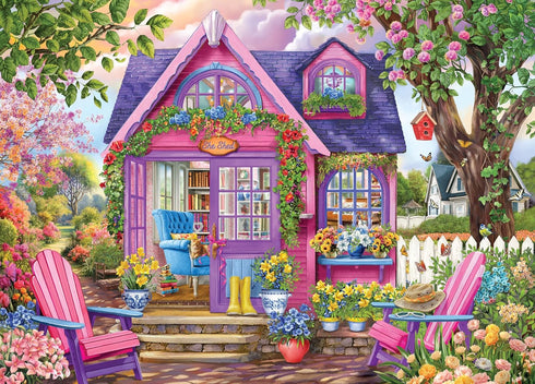 500 Ceaco - Chris Bigelow - She Shed - Larger Sized Piece Jigsaw Puzzle