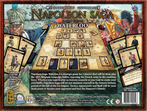Matagot Napoleon Saga Card Game, Tactical Strategy Game for Adults & Teens, Ages 14+