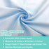American Baby Company 2 Pack Fitted Mini Crib Sheets, 100% Natural Cotton 38" x 24", Soft & Breathable Blue