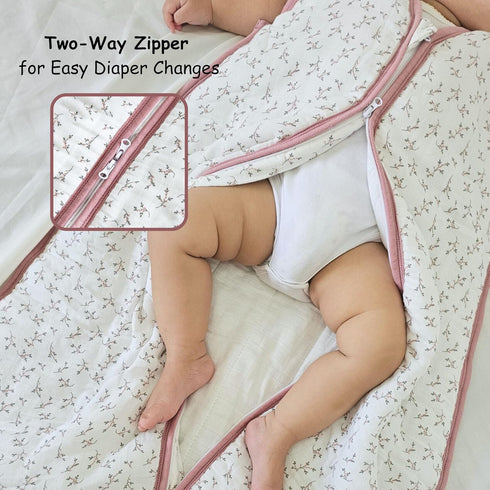 0.5 Summer Unisex Baby Sleep Sack TOG, Lightweight Wearable Blanket, Soft Rayon Made from Bamboo Toddler Sleep Bag